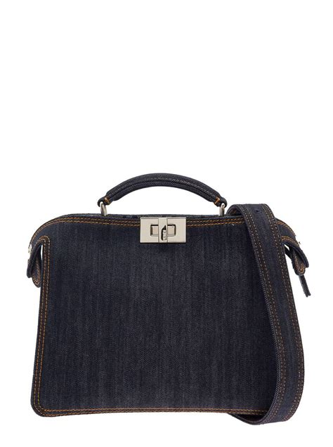 Fendi denim peekaboo